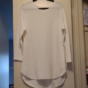 MICHAEL Michael Kors White/Ivory Tunic Sweater